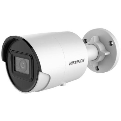 DS-2CD2086G2-IU(2.8mm)(C) - 8MPix IP Bullet AcuSense kamera, IR 40m, mikrofon, IP67