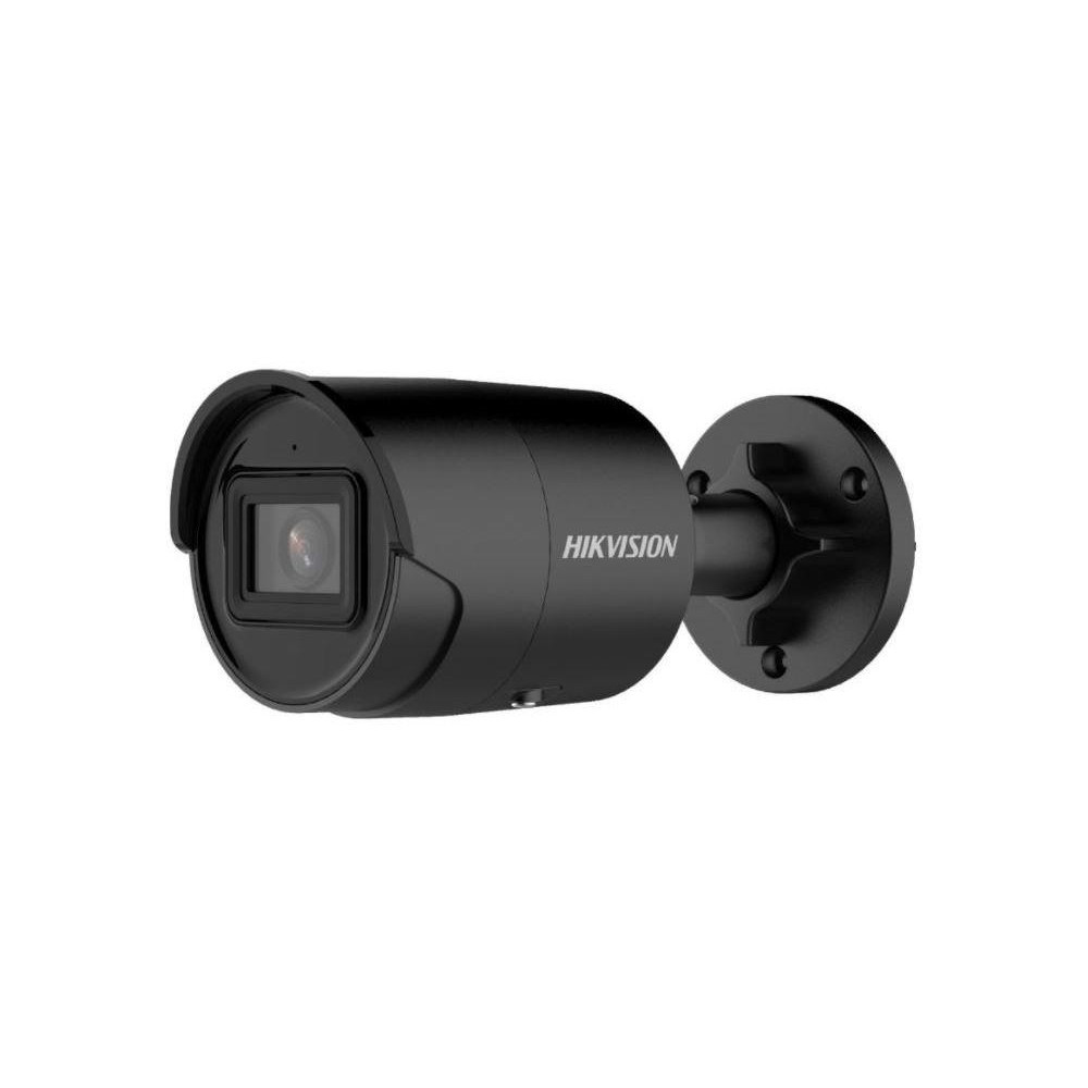 DS-2CD2086G2-IU(2.8mm)(C)(BLACK) - 8MPix IP Bullet AcuSense kamera, IR 40m, mikrofon, IP67